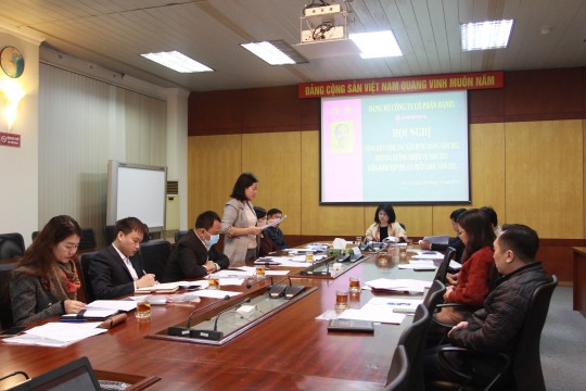 HANEL TỔ CHỨC HỘI NGHỊ TỔNG KẾT CÔNG TÁC XÂY DỰNG ĐẢNG NĂM 2022, PHƯƠNG HƯỚNG NHIỆM VỤ NĂM 2023